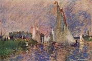 Pierre-Auguste Renoir Regatta bei Argenteuil France oil painting artist